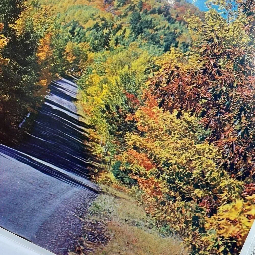 Vintage placemat lamented “The Brockway Mountain Drive “ Copper Harbor “ , Michi